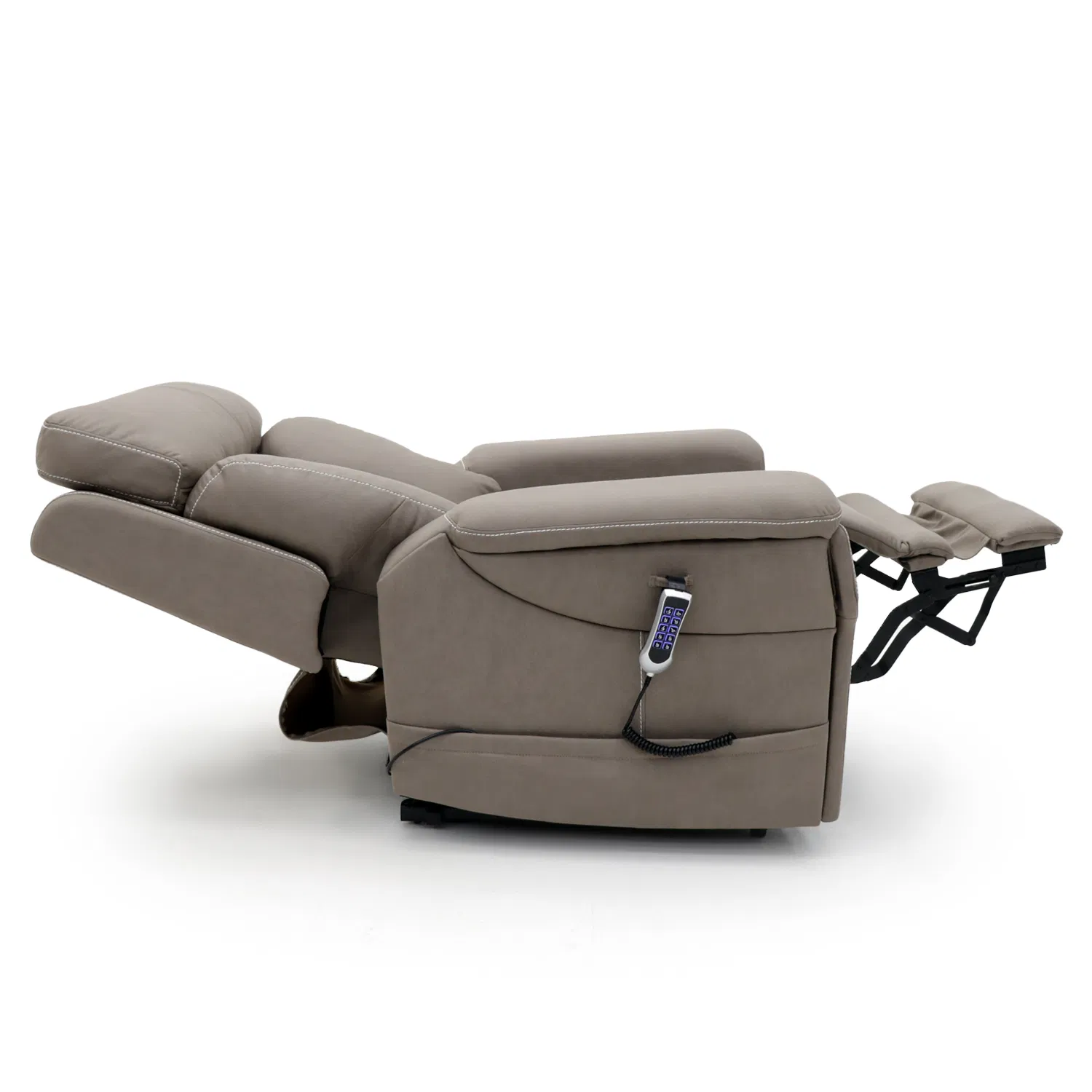 Geeksofa 004-1 Five Motor Tilt-in-Space Power Electric Medical Lift Riser Recliner Chair with Power Headrest &amp; Lumbar Support &amp; Massage for The Elderly