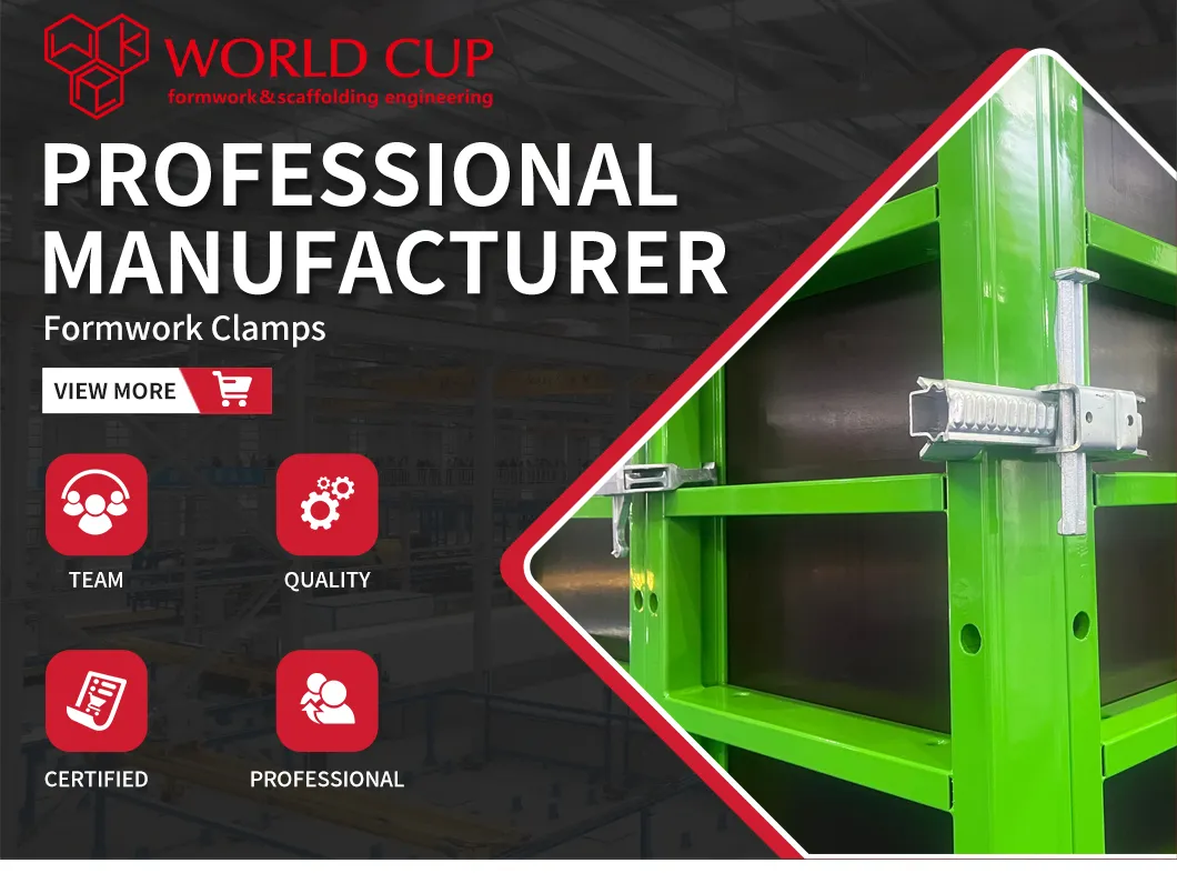 Formwork Wedge Clamp Header