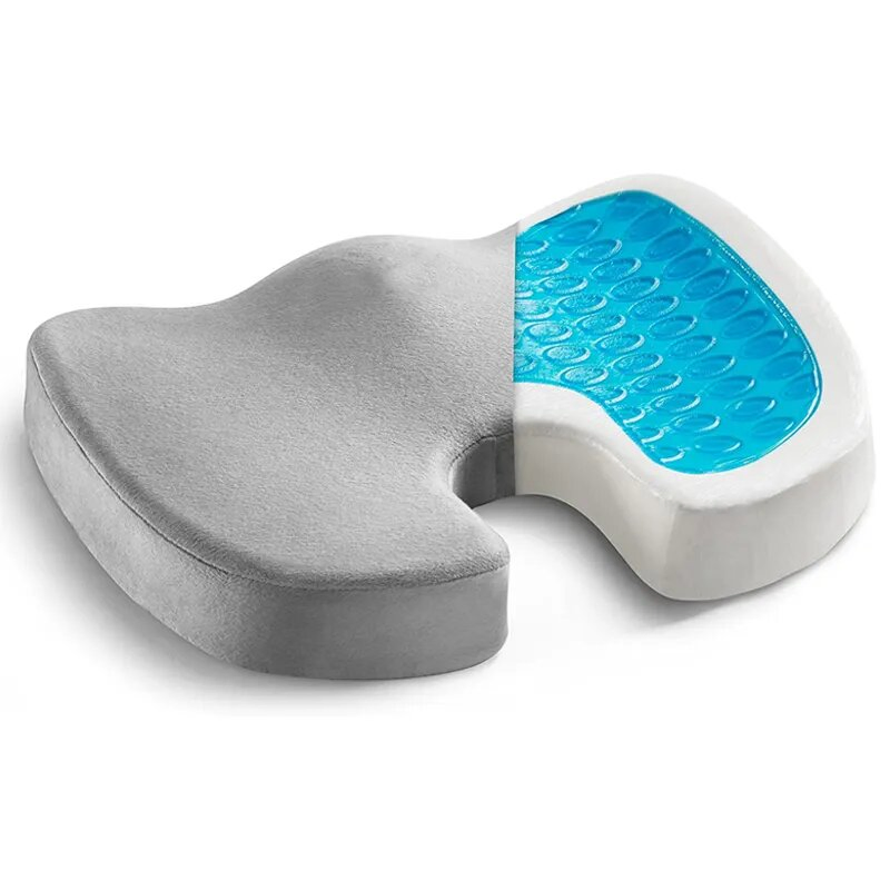 Orthopedic Memory Foam Coccyx Cushion Tailbone Pain Office Wheelchair Seat Cushion