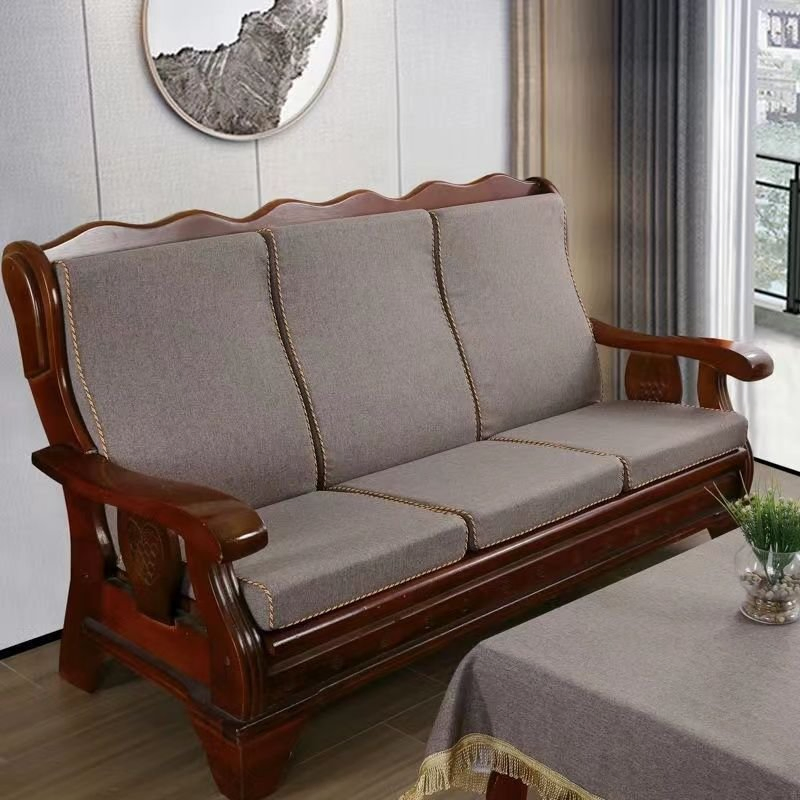 Orthopedic Living Room Seat Pad with Lumbar Support Design