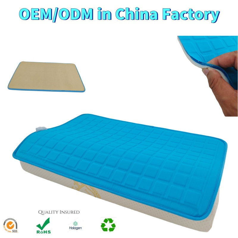 Summer Cooling Orthopedic Gel Pad Seat Cushion Cover Layer Sheet for Car Truck Office Chair Home Wheelchair Outdoor