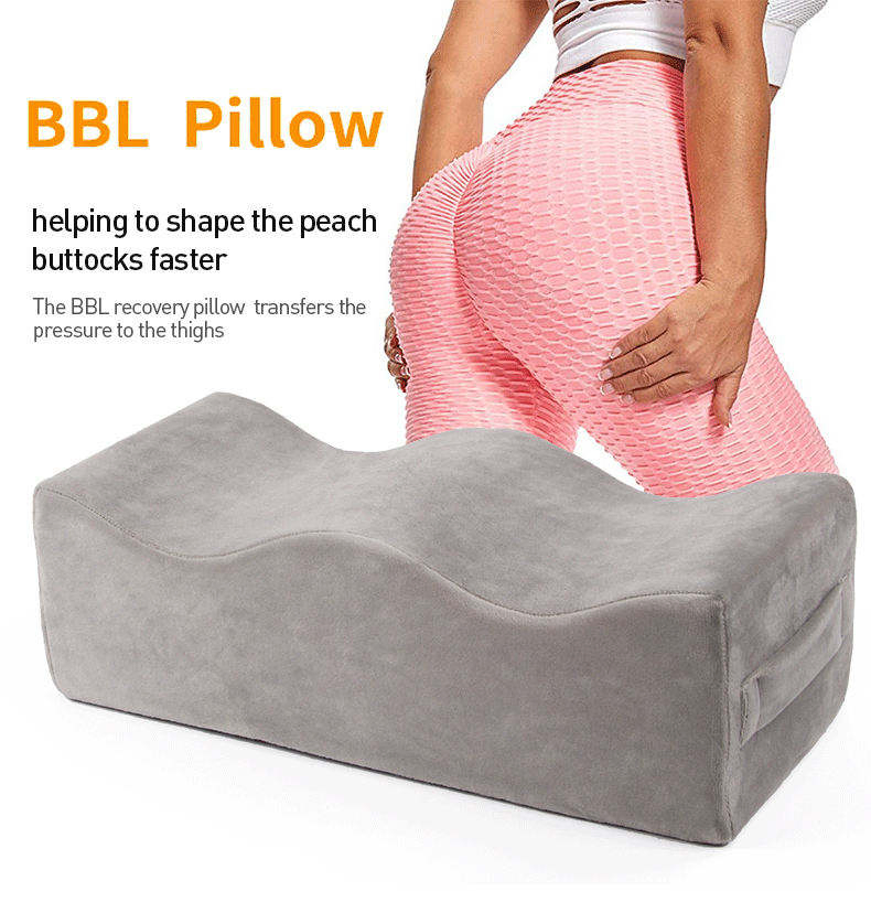 OEM ODM Portable Memory Sponge Foam Butt Pillow Cushion Pillows Brazilian Butt Lift After Surgery Firm Butt Pillow Bbl Wholesale