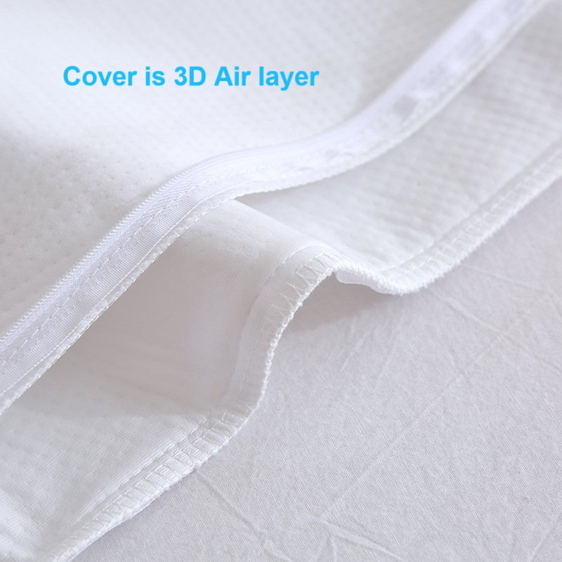 Large Memory Foam Wedge Pillow Back Support Pillow Positioning Pillow Comfort Cushion for Sleep