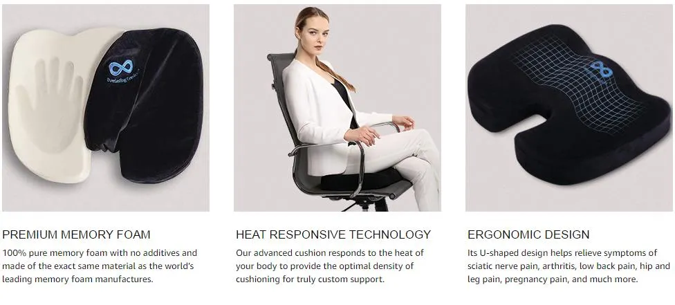 Everlasting Comfort Seat Cushion - Feature 1