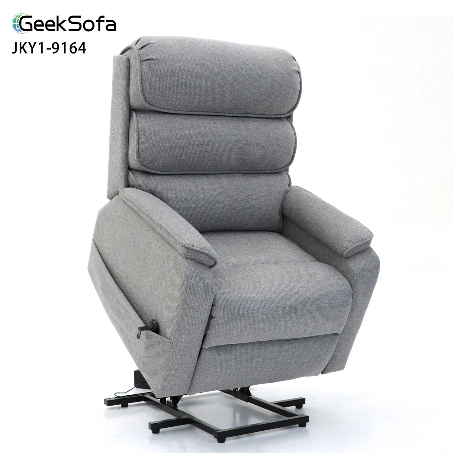Geeksofa 9164 Dual Motor Tilt-in-Space Power Electric Medical Lift Riser Recliner Chair for The Elderly and Patient