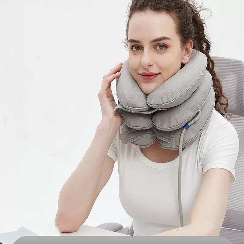 Inflatable Cervical Neck Stretcher Collar Air Cervical Traction Device