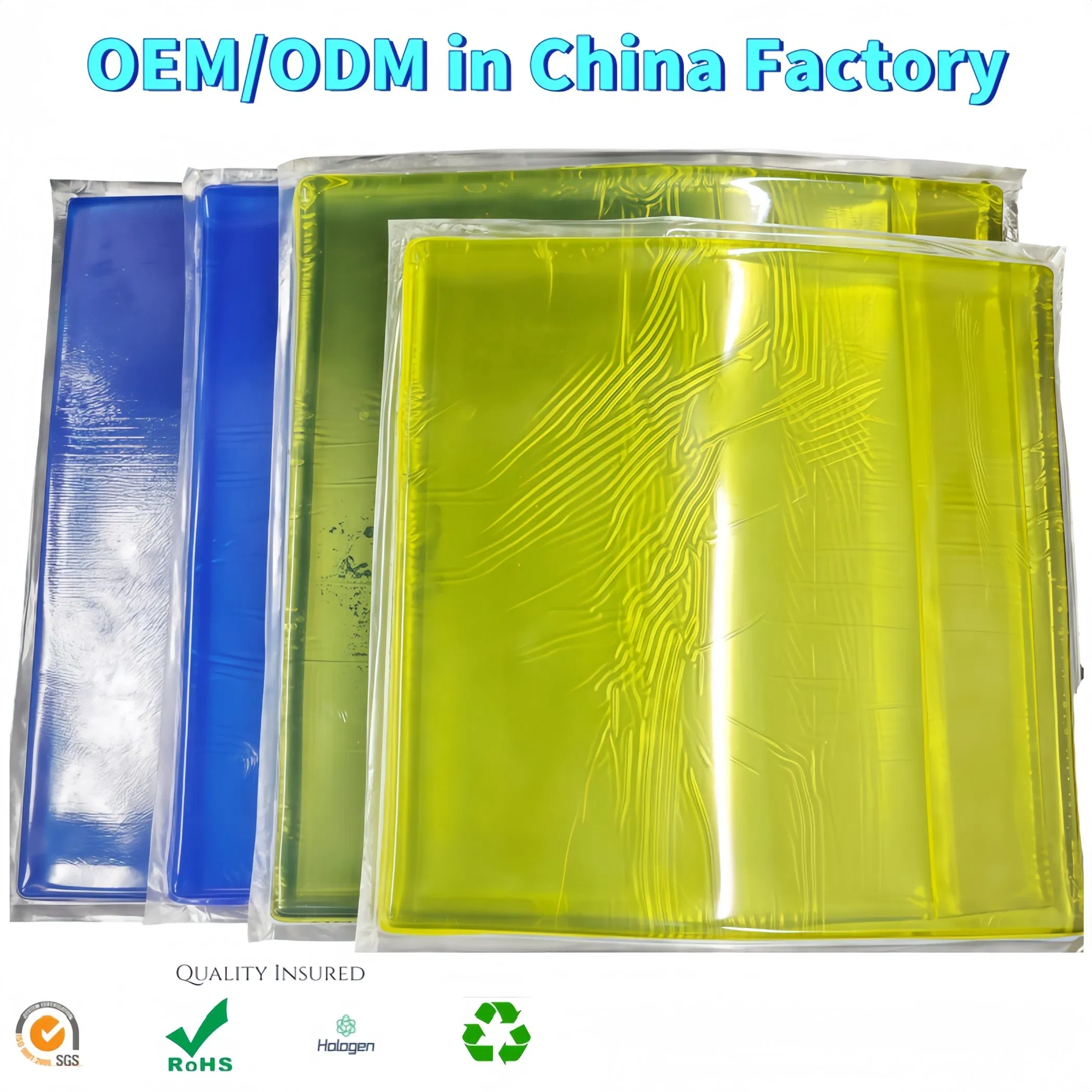 China Producer Orthopedic Design Soft Gel Foam Pillow Seat Cushion Pads