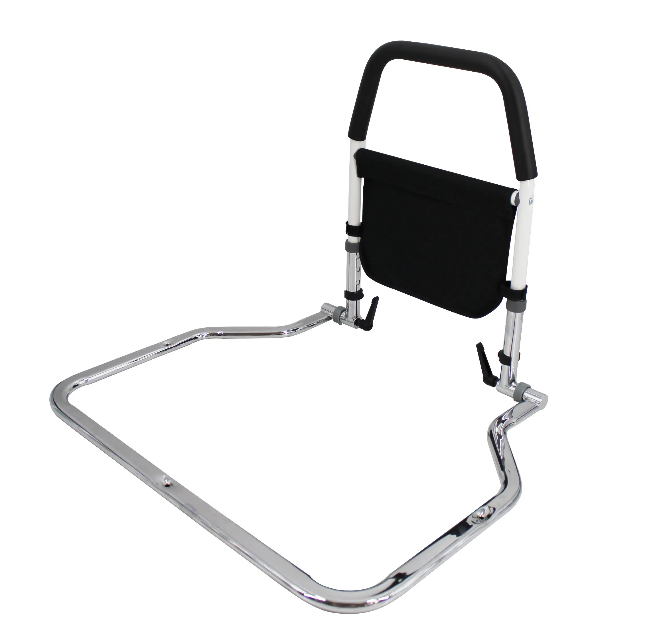 Safety Equipment Bed Assist Rail Adjustable Height Adult Folding Bed Rails for Elderly