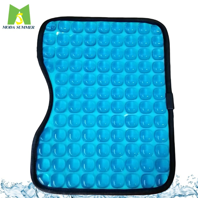 Tailbone Sciatica Back Pain Relief Cooling Gel-Back Manual Wheelchair Coccyx Cushion