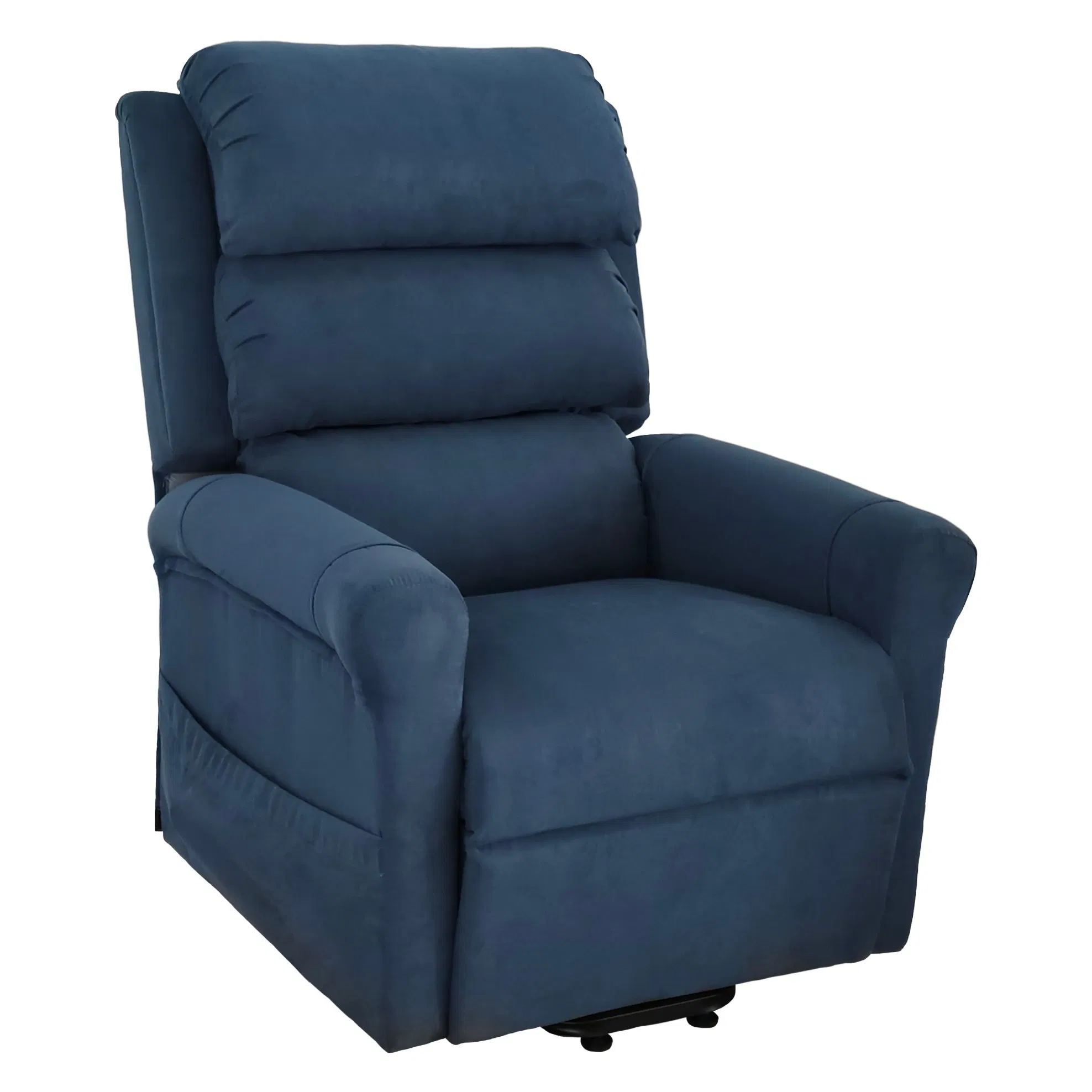 Lre Dual Motor Electric Lift Recliner Chair Color Blue