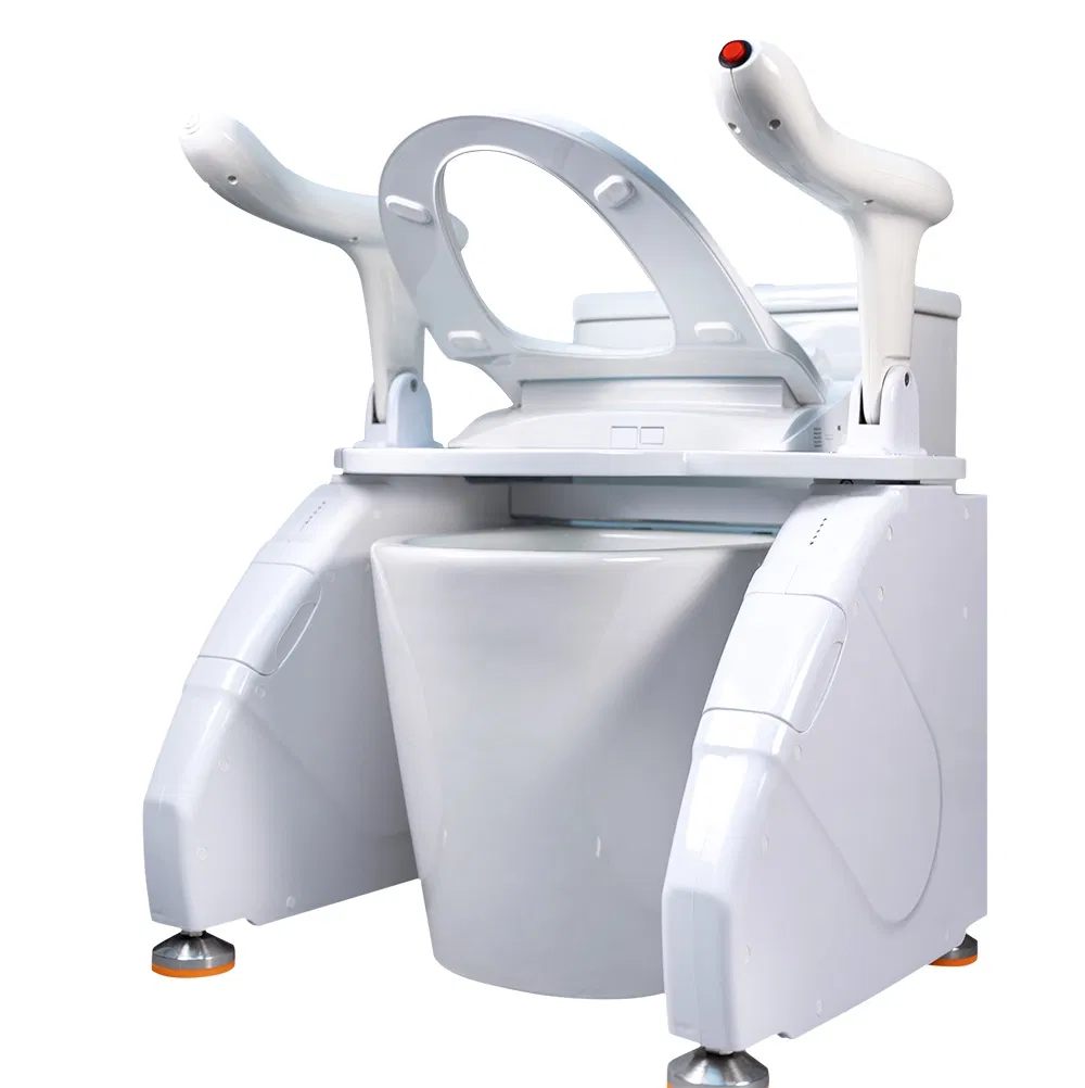 Electric Toilet Lift Chair with Wireless Remote for Elderly