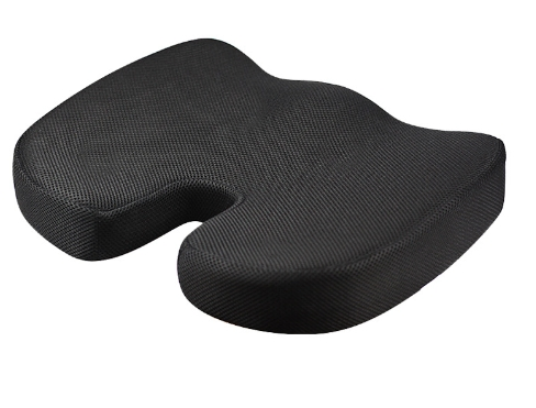 Seat Cushion Coccyx Tailbone Pain Relief Memory Foam Coccyx Cushion for Long Sitting