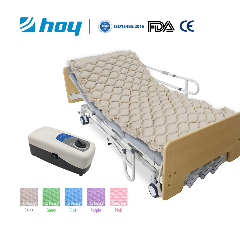 Nursing Care Alternating Pressure Anti-Decubitus Air Mattress with Pump for Hospital Bed
