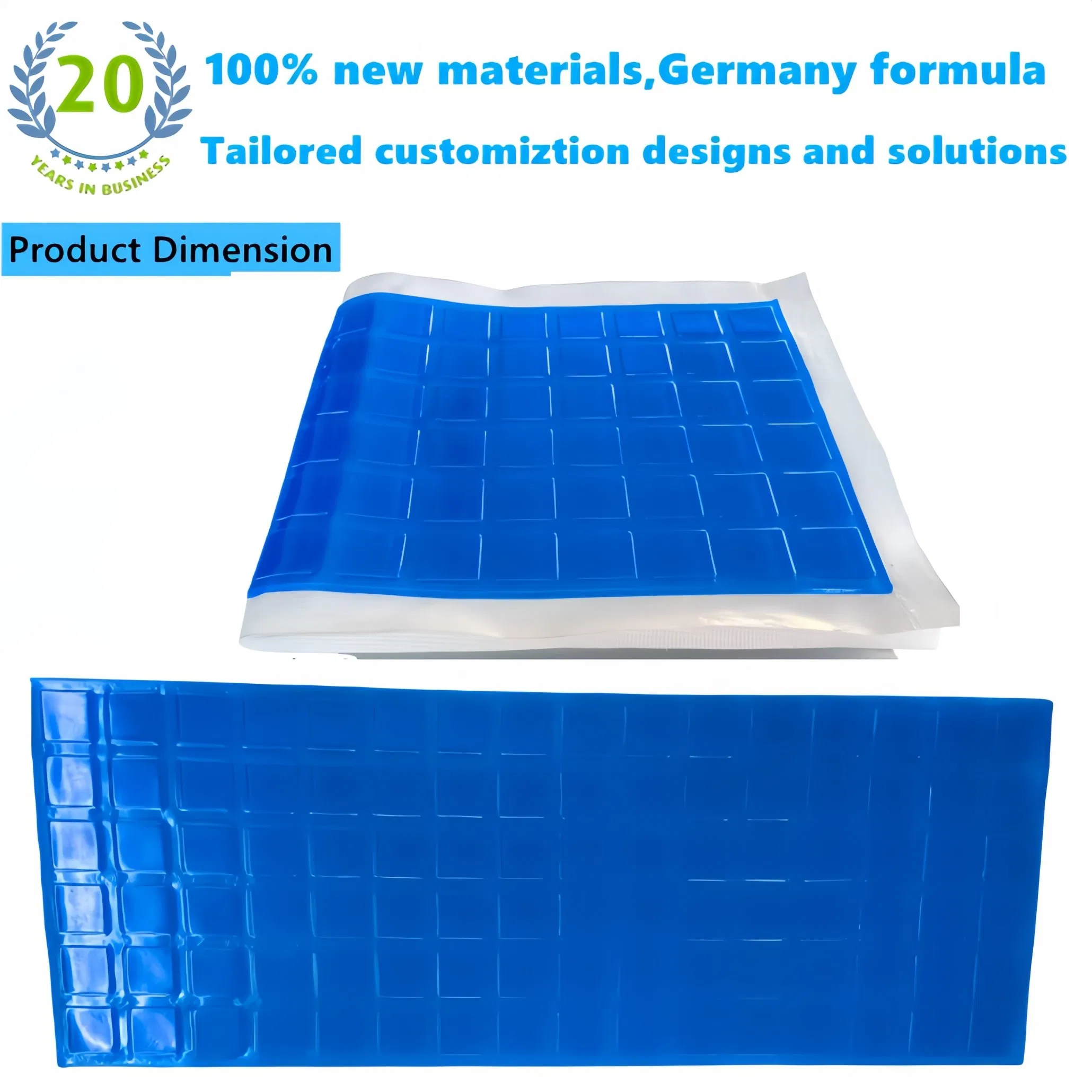 China Custom Logo Gel Orthopedic Seat Cushion, Gel Pad Medical, Orthopedic Gel Pad, Gel Pads and Plates