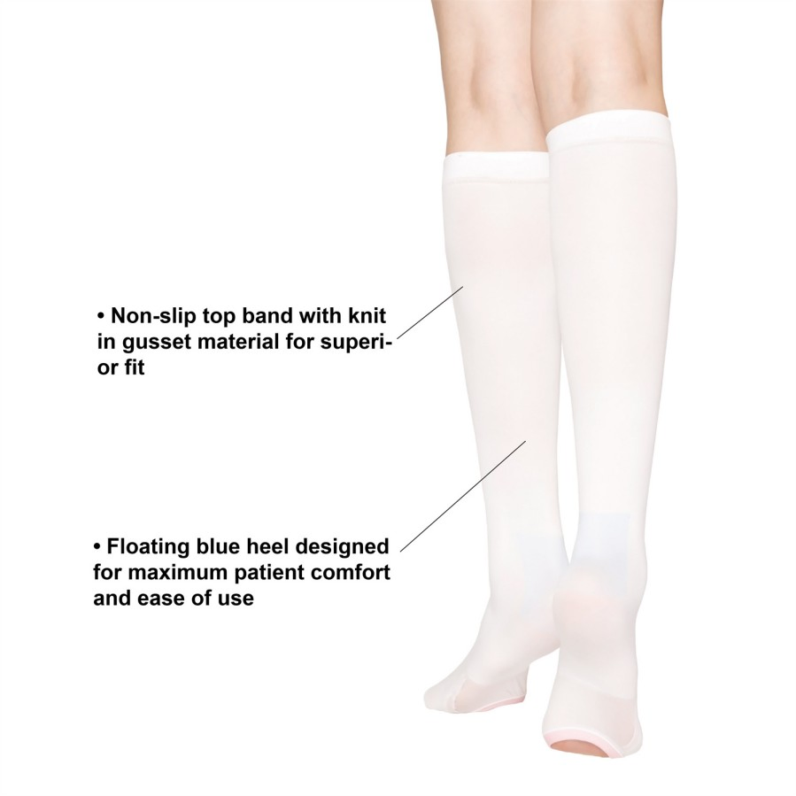 Wholesale Anti Thrombotic Knee High Medical Compression Anti Embolism Stockings for Women