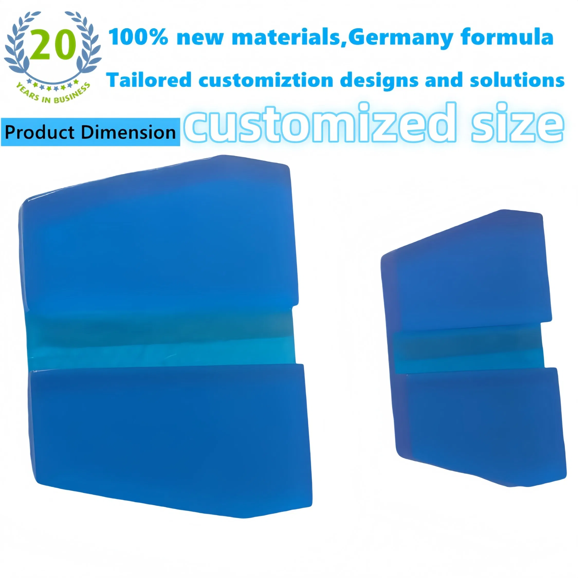 Featured Product OEM Multiple Thicknesses Stick Gel Sheet Equestrian Gel Saddle Pads Motorcycle Seat Pads