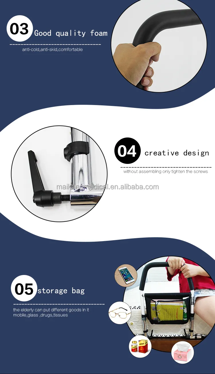 Safety Equipment Bed Assist Rail 8