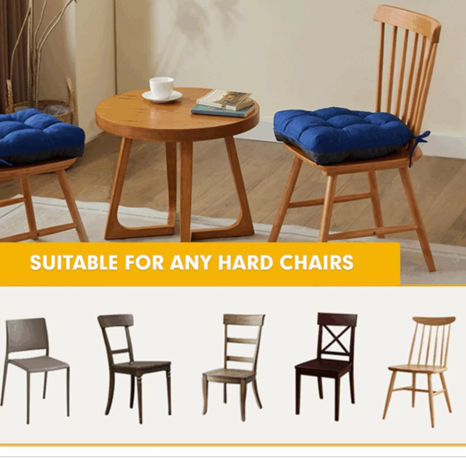 Coccyx Cushion for Tailbone Pain with U Shape Design and Memory Foam for Support