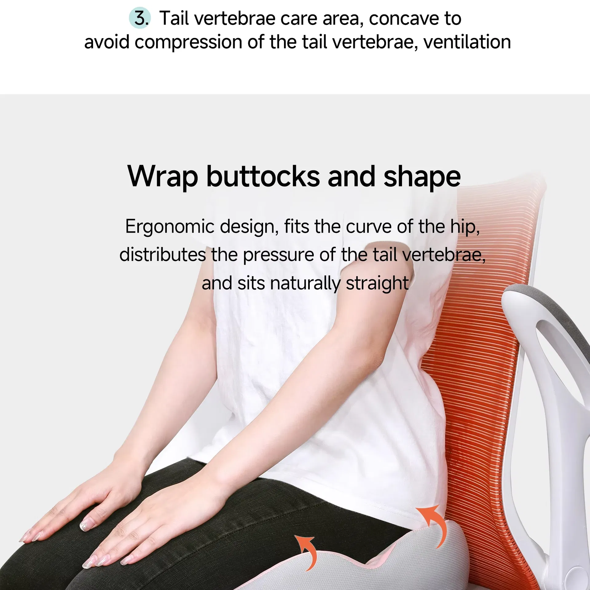 Orthopedic Seat Cushion View 3