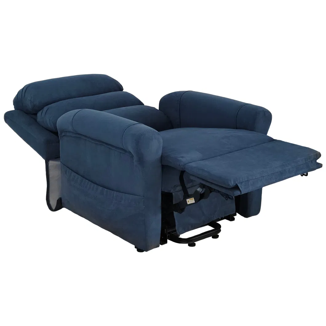 Lift Recliner Chair Blue 4