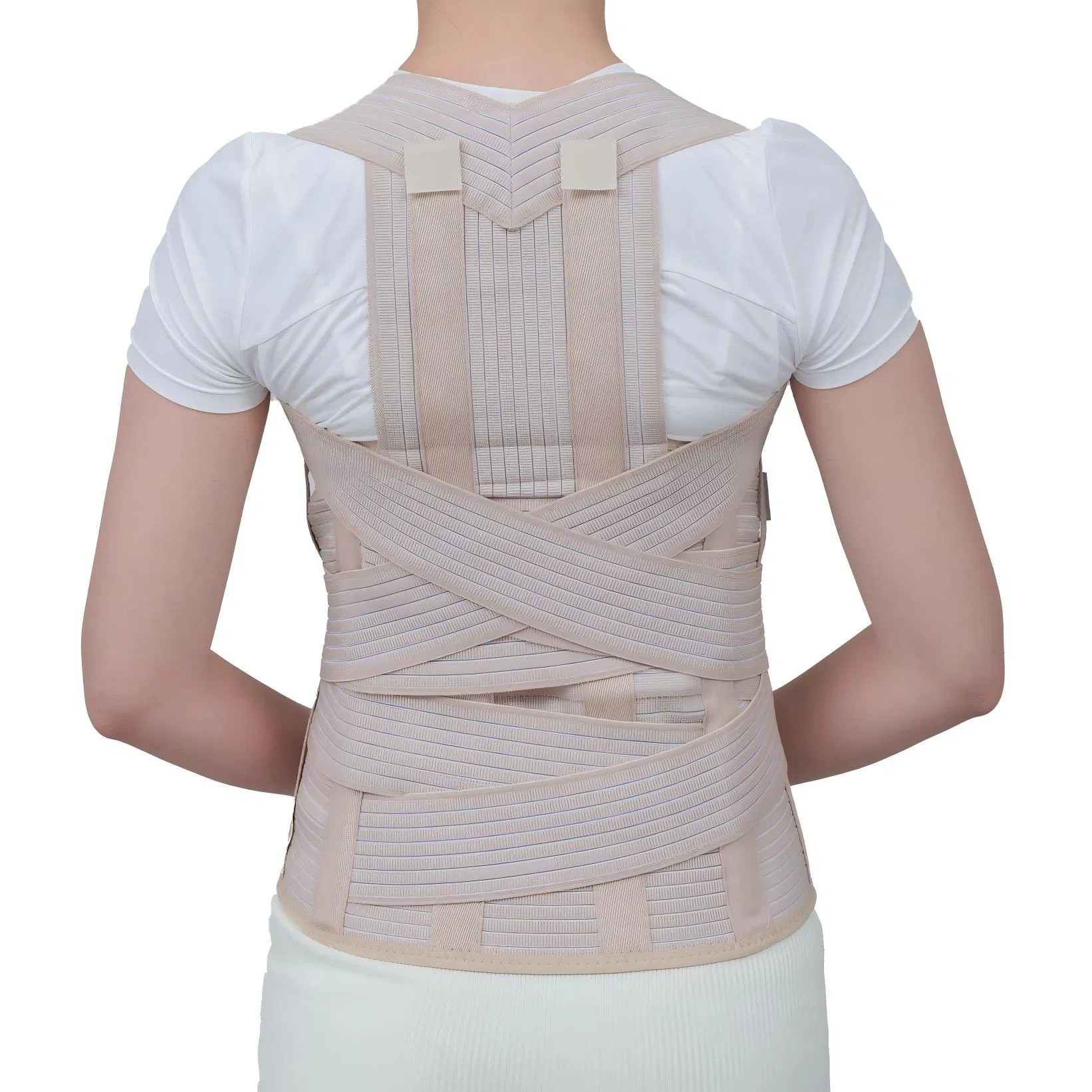 Elastic Posture Corrector Brace for Rounded Shoulders and Full Back Support