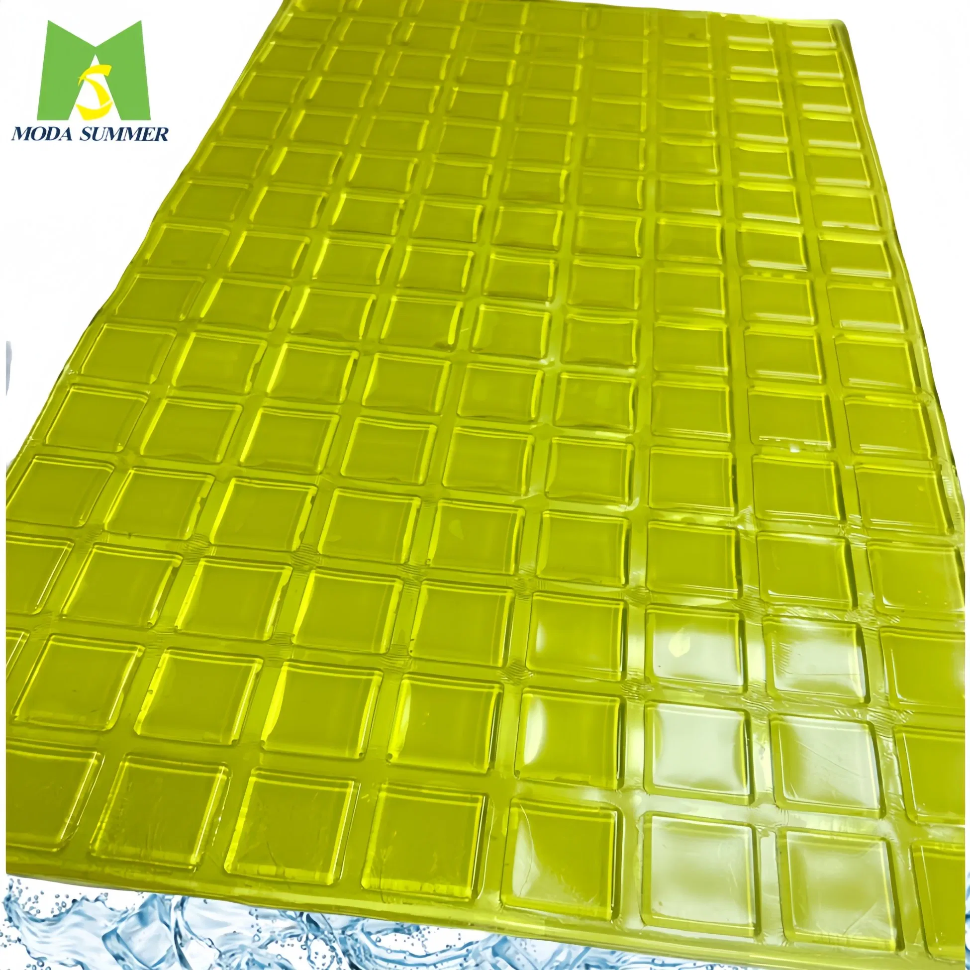 Cool Soft Gel Mats Sheets Pads for Seat Cushion Orthopedic Memory Foam Pillow Cushion Bedding Provides Relief