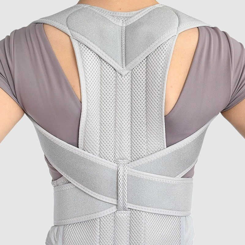 2023 New Style Breathable Neoprene Full Back Posture Belt Lumbar Waist Back Brace Posture Corrector