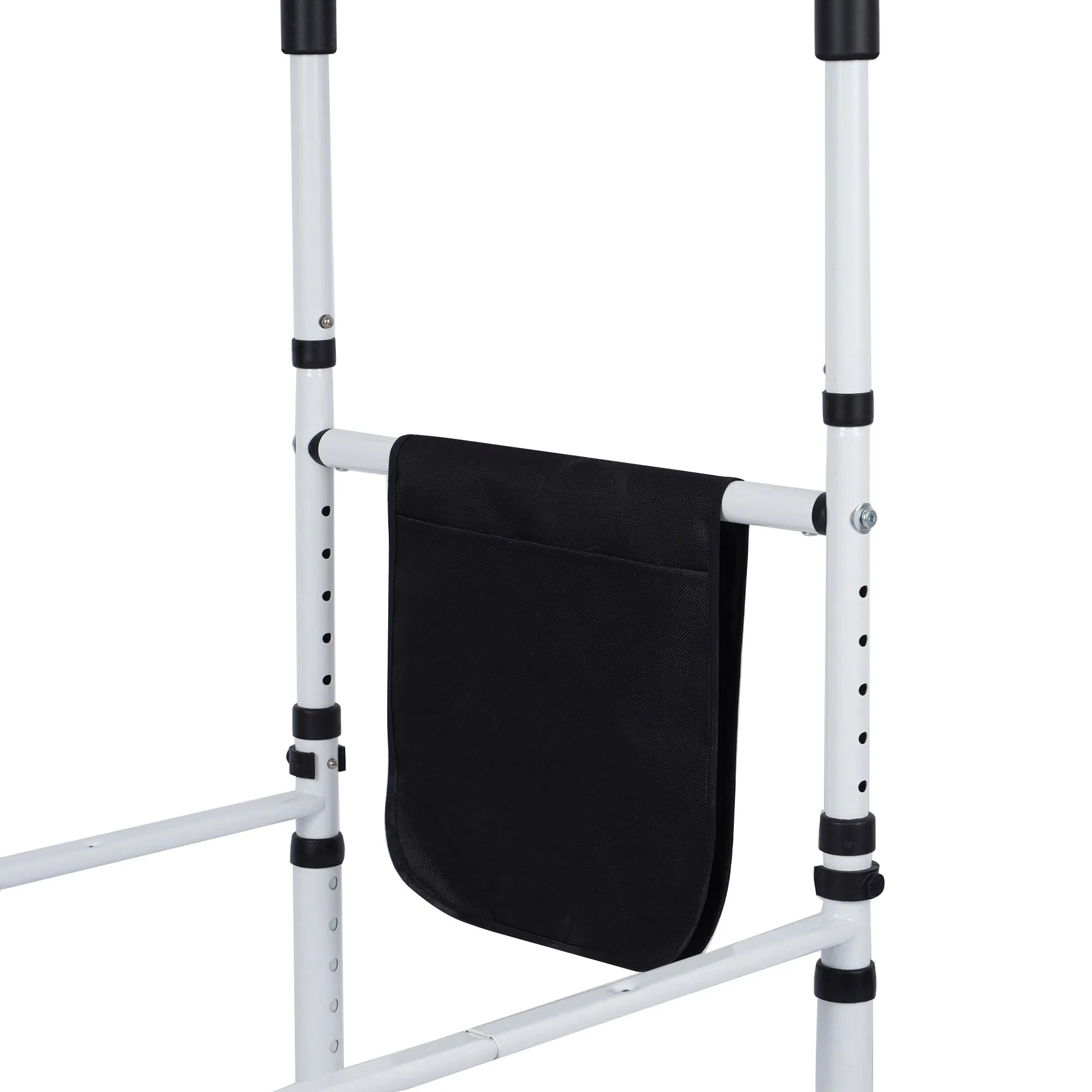 Adjustable Bed Rail Bedroom Aids Steel Frame Assist Handle Stable Bed Grab Rail for Elderly