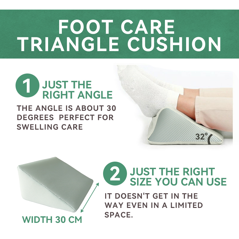 Positioning Wedge Pillow Wdege Pillow for Hospital Use Foot Care Pillow