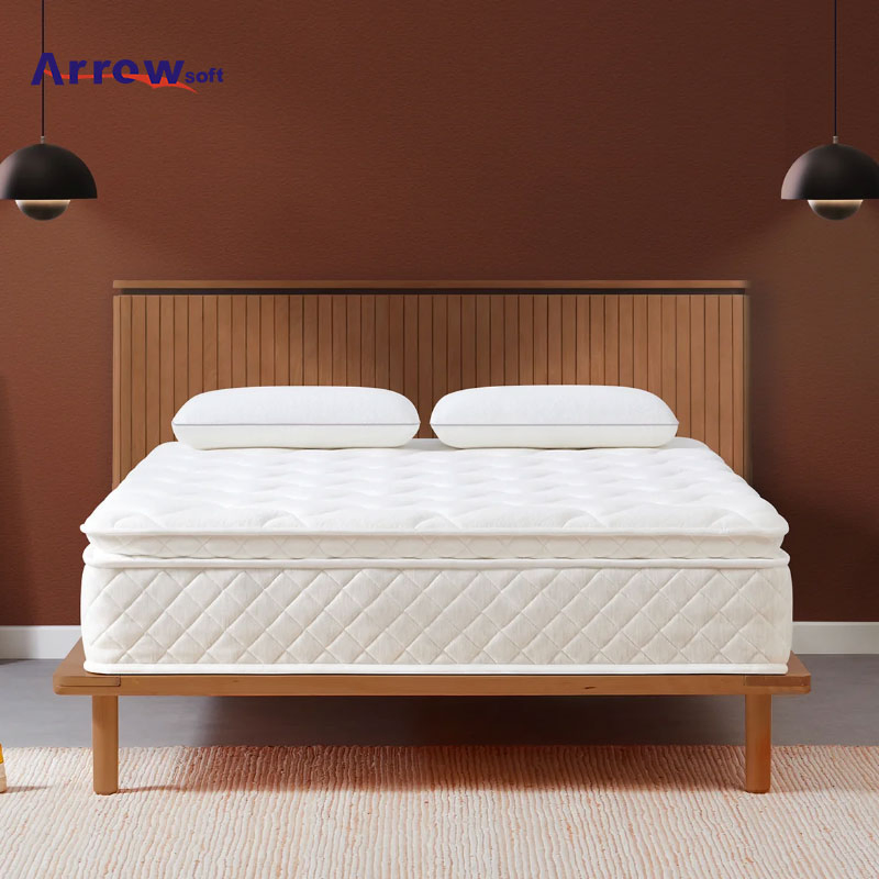 Spring Coil Bed Mattress Memory Foam King Size Mattress Anti Decubitus Mattress