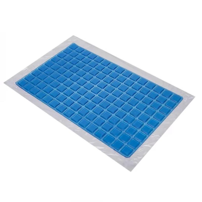 Square Gel Collapsible Seat Cushion Cooling Orthopedic Gel Chair Nancy Pad for Pillow