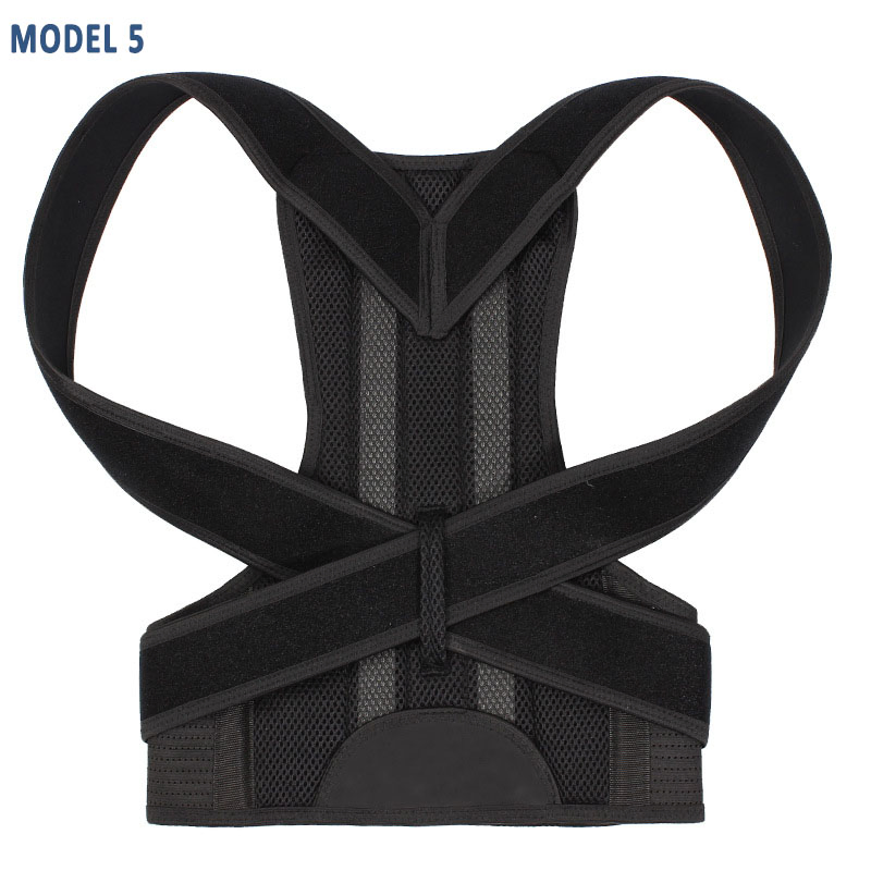 Unisex Posture Corrector Back Shoulder Waist Support Brace Belt