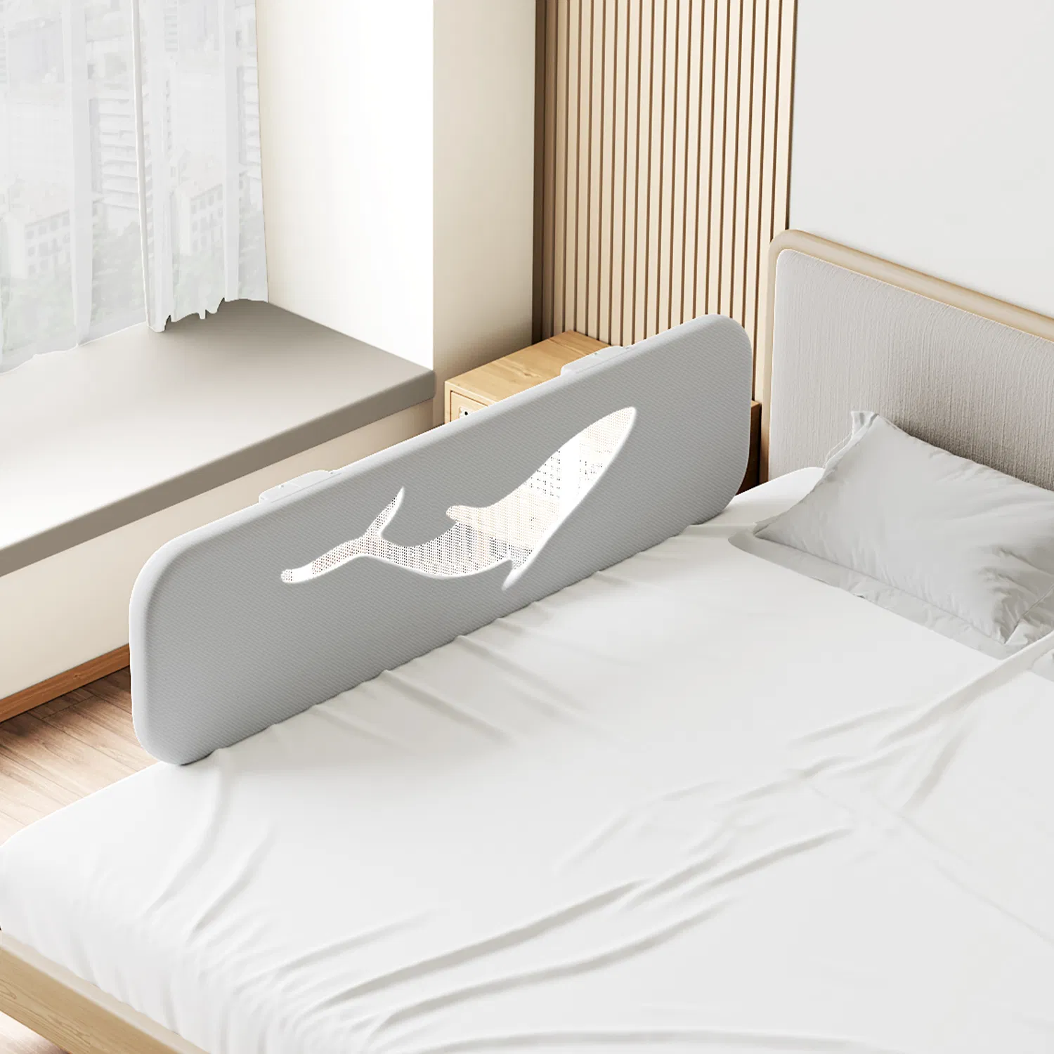 Adjustable Travel-Friendly Bed Rail for Infants and Toddlers