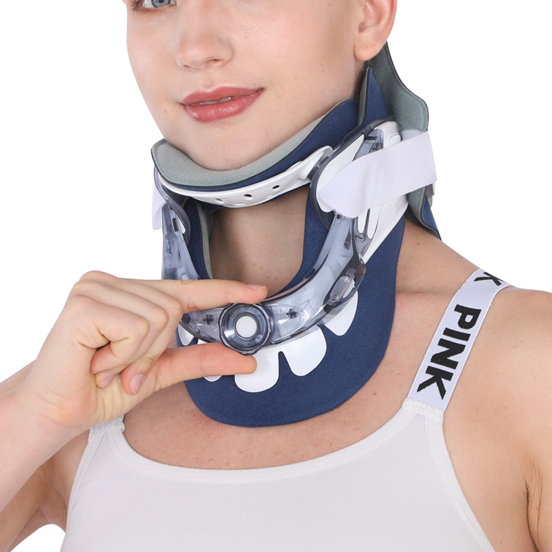 Cervical Traction Device Used for Cervical Spine Correction and Rehabilitation