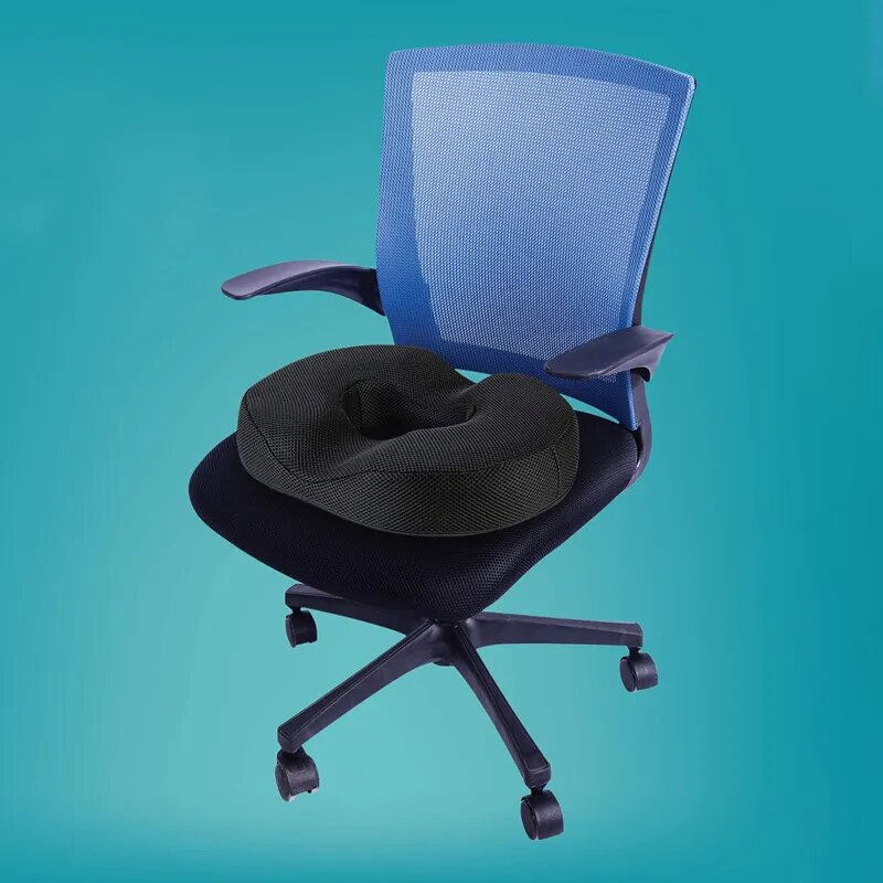 Custom Breathable Donut Pillow Premium Gel Memory Foam Seat Chair Pad