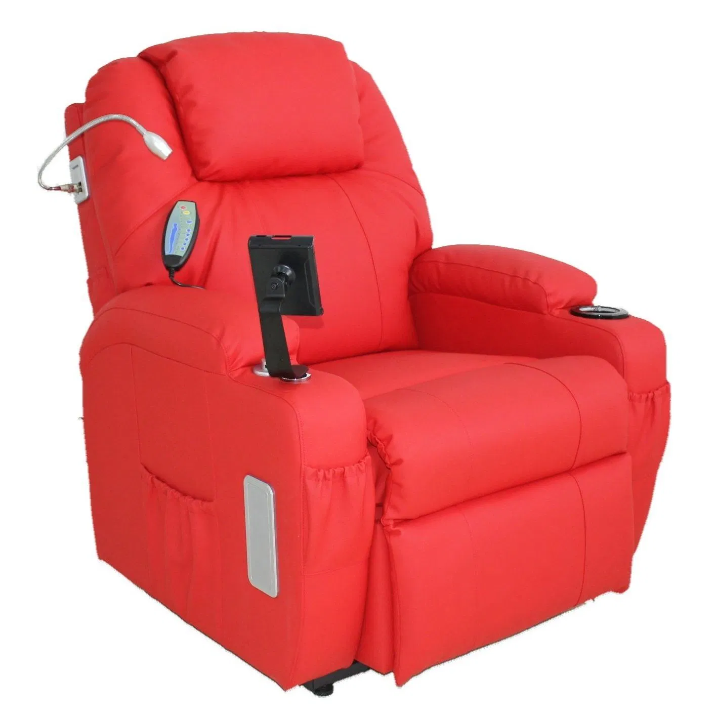 Electric Lift Massage and Heating Recliner Chair for Old People USB Charging