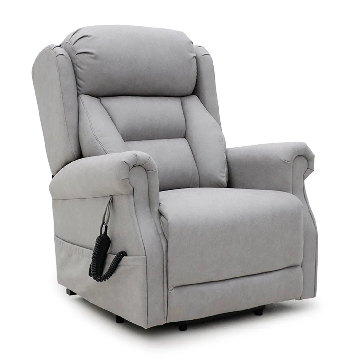 Geeksofa 9234 Quad Motor Tilt-in-Space Power Electric Medical Lift Riser Recliner Chair with Power Headrest &amp; Lumbar Support &amp; Massage for The Elderly