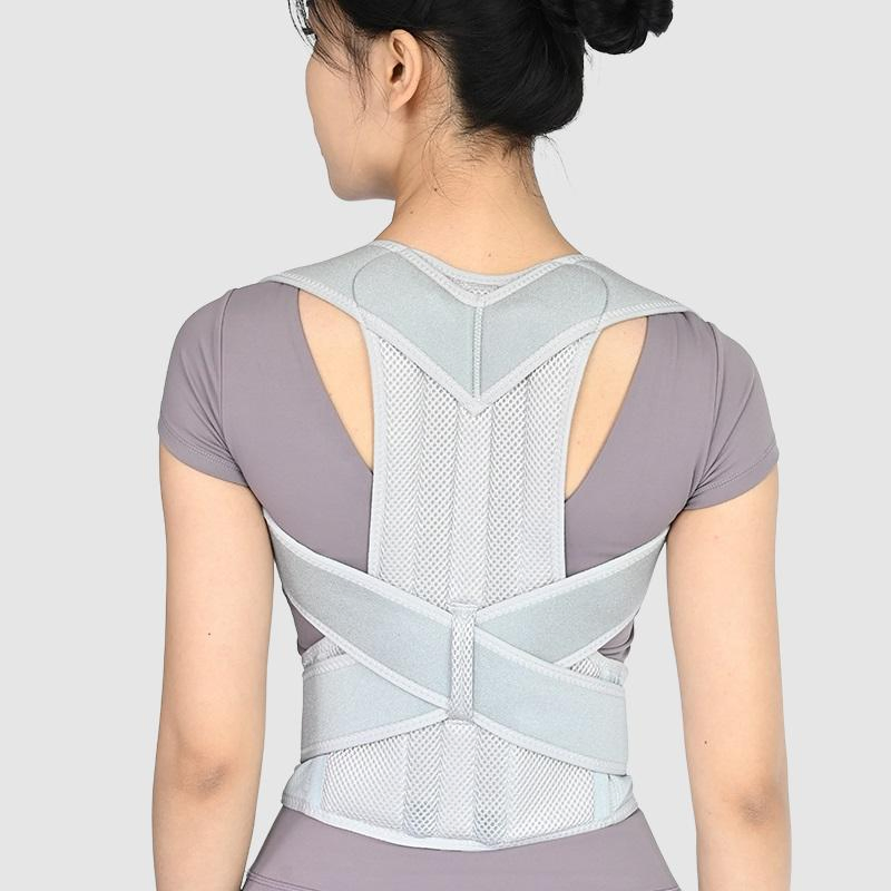 2023 New Style Breathable Neoprene Full Back Posture Belt Lumbar Waist Back Brace Posture Corrector