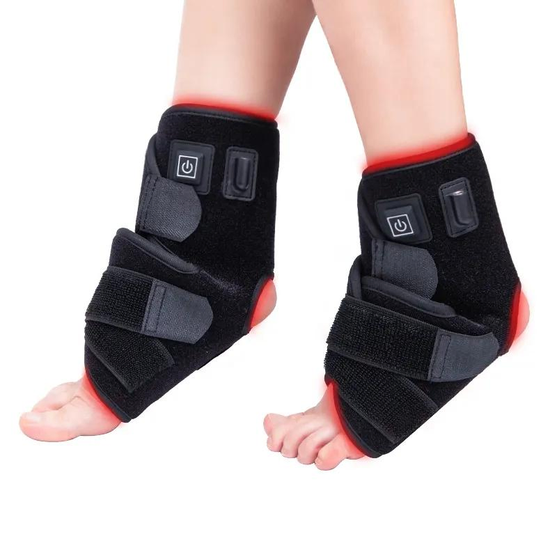 Foot Ankle Pain Relief Heated Therapy Physiotherapy Instrument Red Light Therapy Wrap