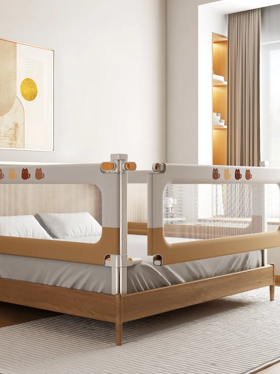 Bed Rail Detachable Feature