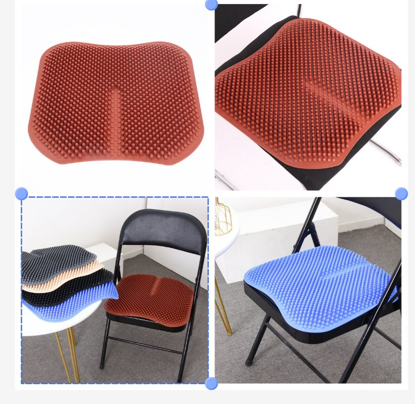 Soft Gel Seating Pad for Ergonomic Support and Relief