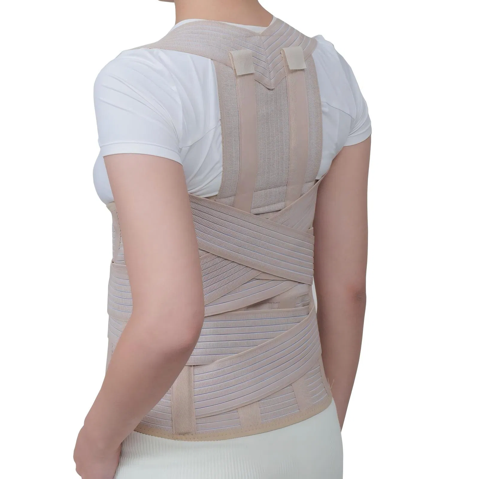 Elastic Posture Corrector Brace for Rounded Shoulders and Full Back Support
