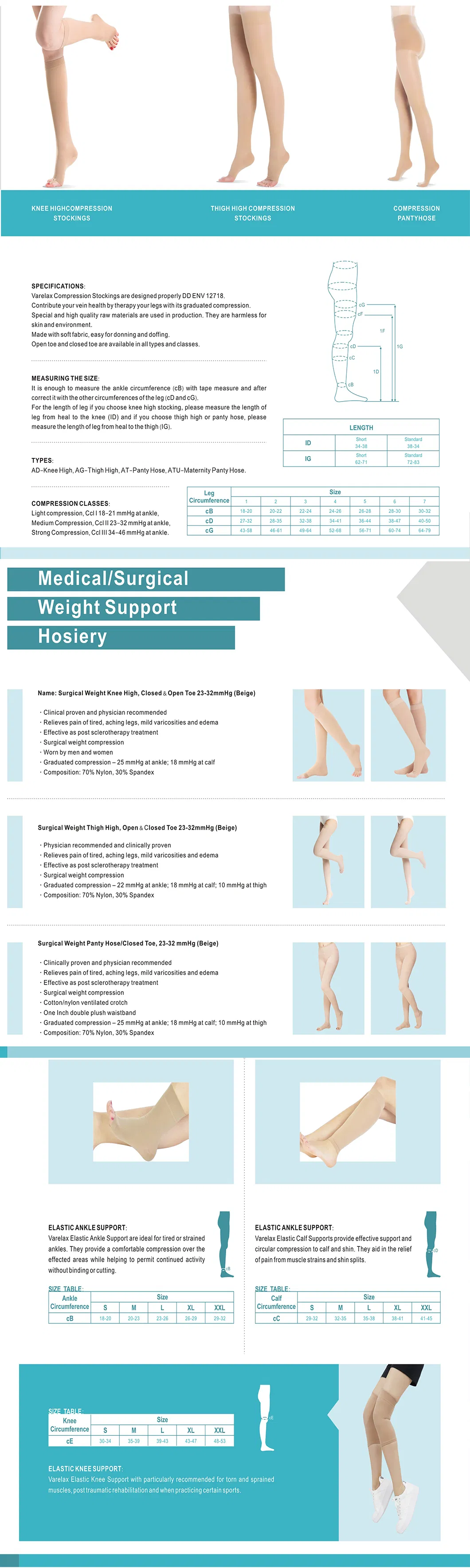 Compression Stockings Product Details