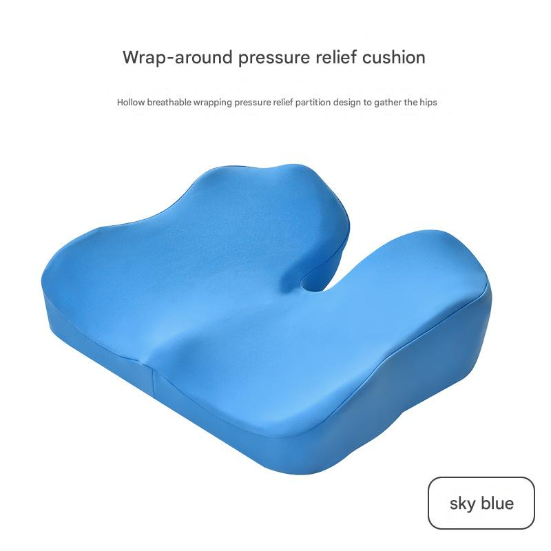Pressure Relief Memory Foam Seat Cushion for Hip, Tailbone, Coccyx, Sciatica
