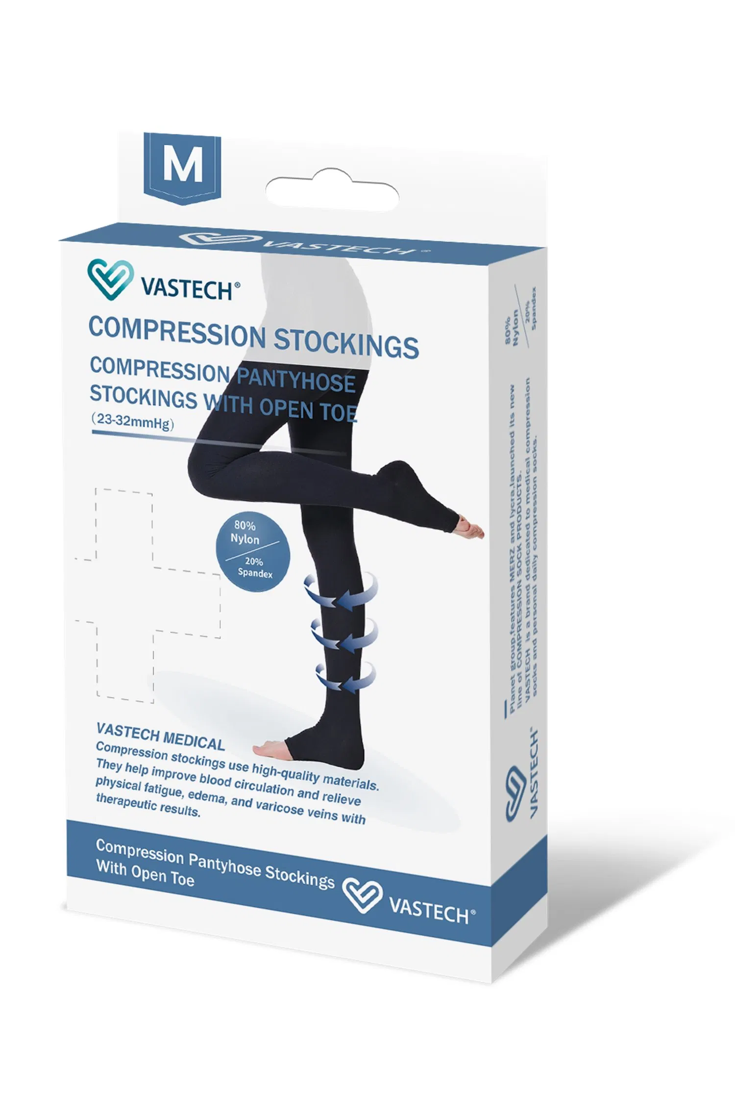 Top Selling Thigh High Stockings Unisex Sports Medical Compression Cotton Socks