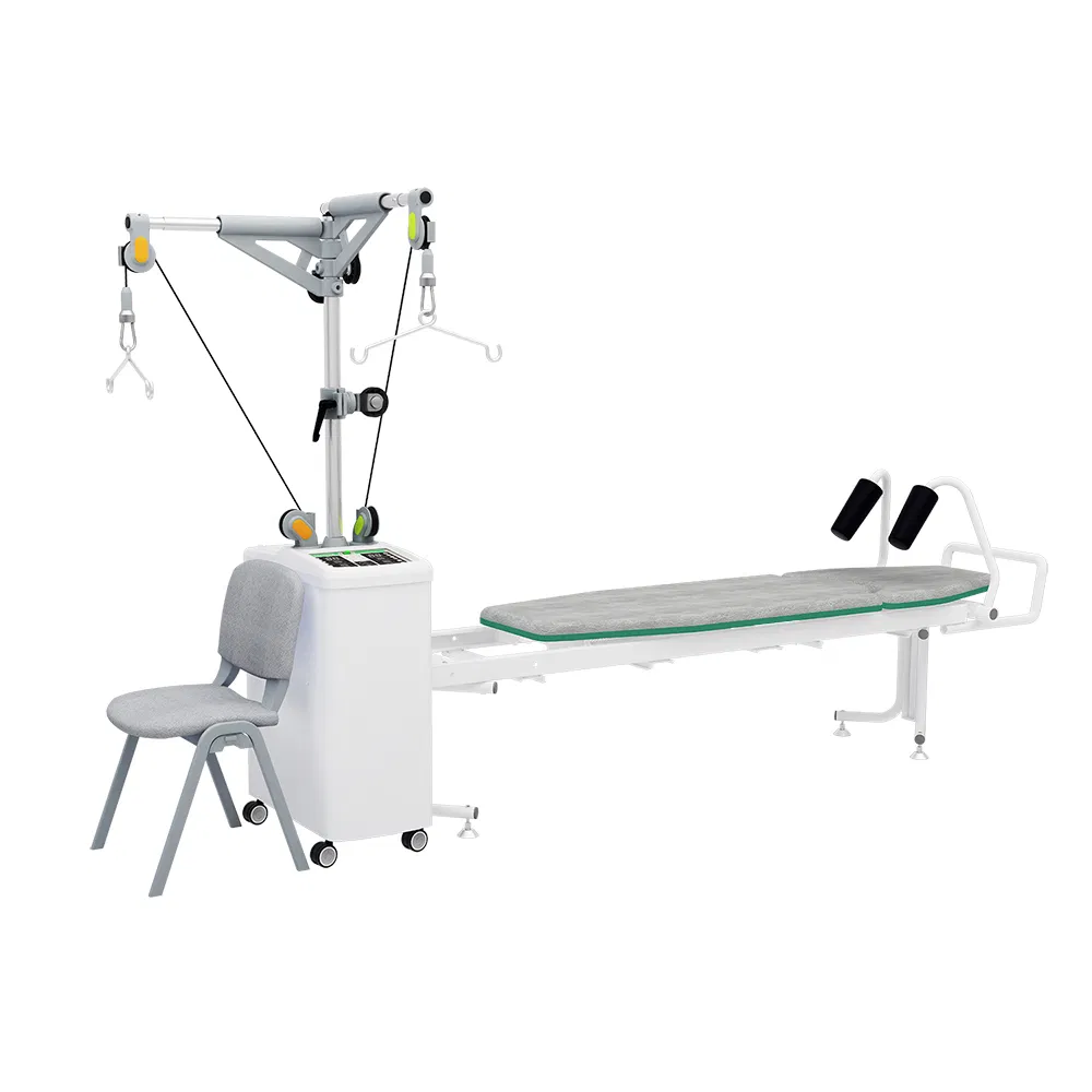 Physiotherapy Treatment Table Cervical Lumbar Neck Traction Device