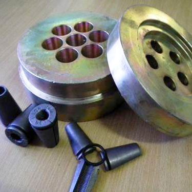 Tool Anchorage Positioning Plate and Tool Wedges for Prestressed Strands