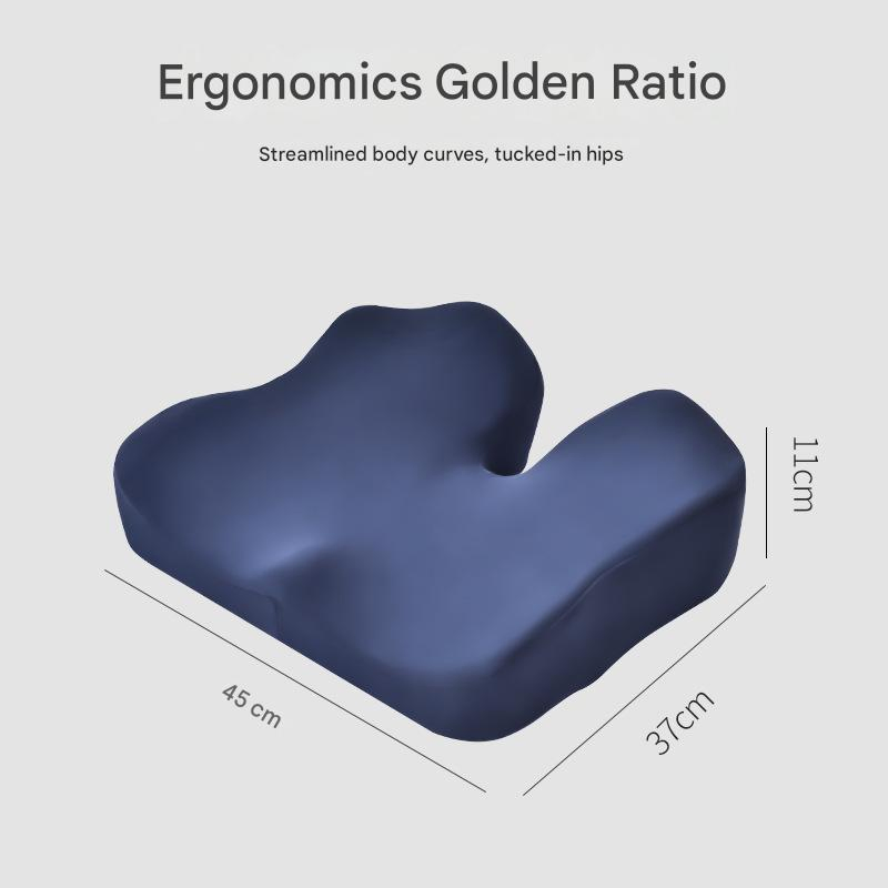Pressure Relief Memory Foam Seat Cushion for Hip, Tailbone, Coccyx, Sciatica
