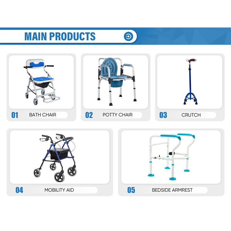 Dl-3013 Medical Adjustable Assist Bed Rail Handle