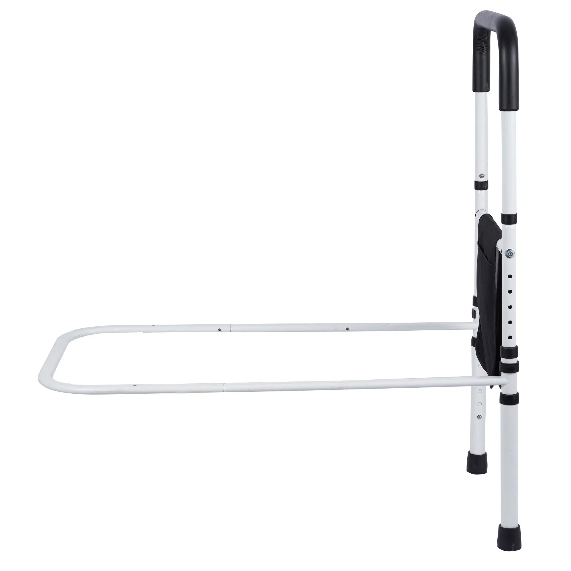 Adjustable Bed Rail Bedroom Aids Steel Frame Assist Handle Stable Bed Grab Rail for Elderly